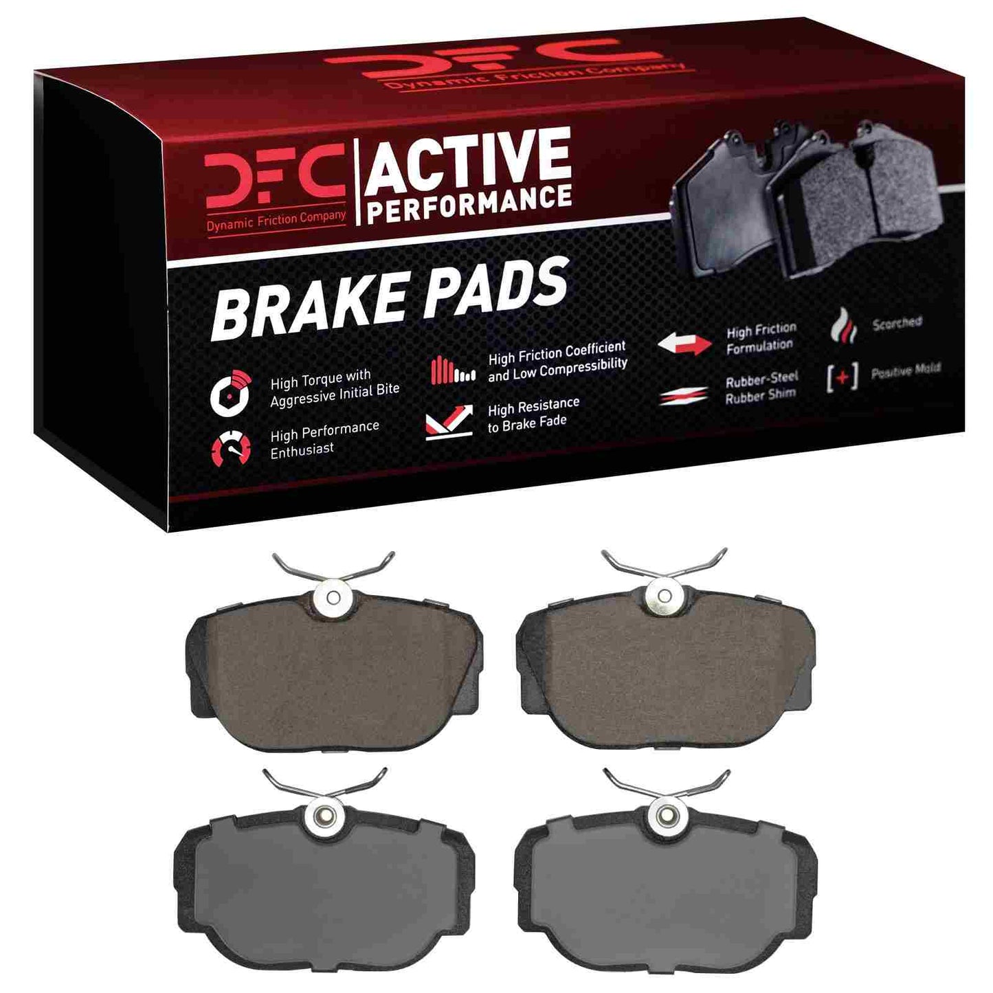 Dynamic Friction Company Disc Brake Pad Set 1115-0493-00