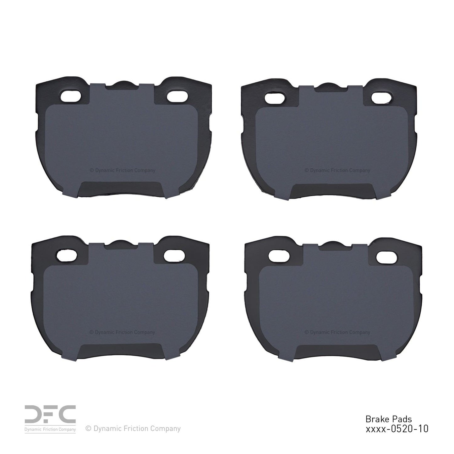 Dynamic Friction Company Disc Brake Pad Set 1115-0520-10
