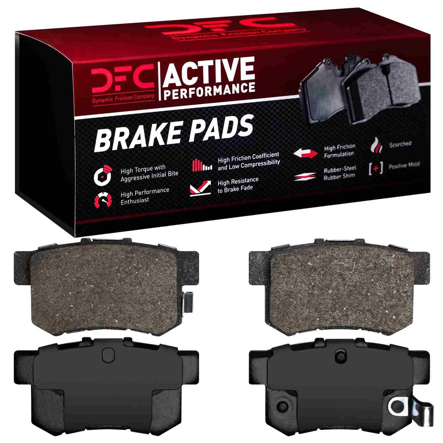 Dynamic Friction Company Disc Brake Pad Set 1115-0537-00