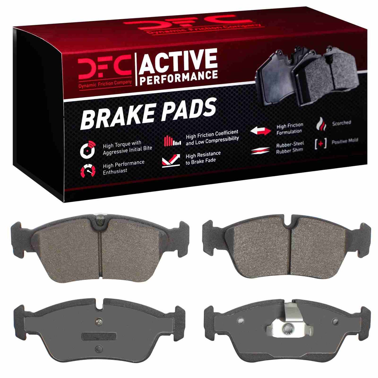 Dynamic Friction Company Disc Brake Pad Set 1115-0558-00