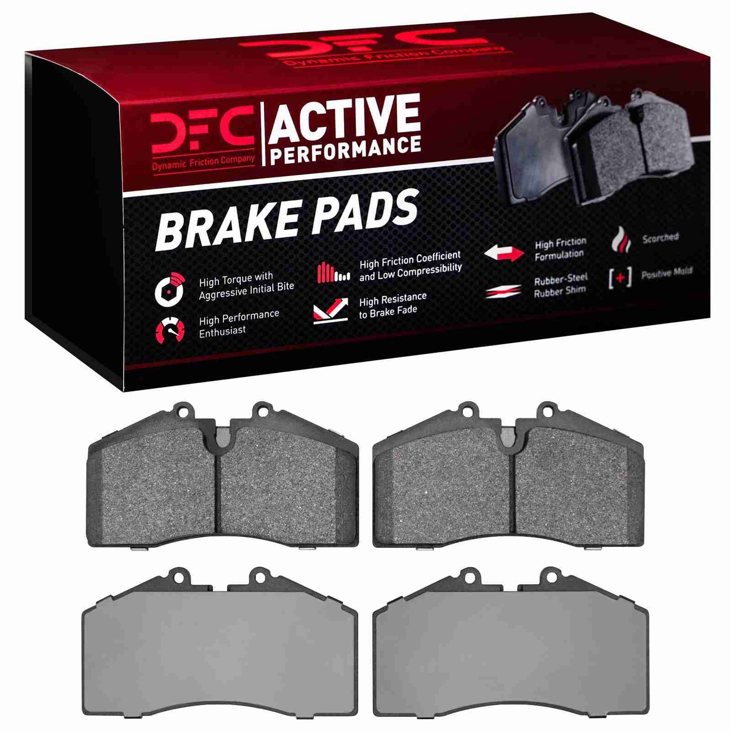 Dynamic Friction Company Disc Brake Pad Set 1115-0609-00