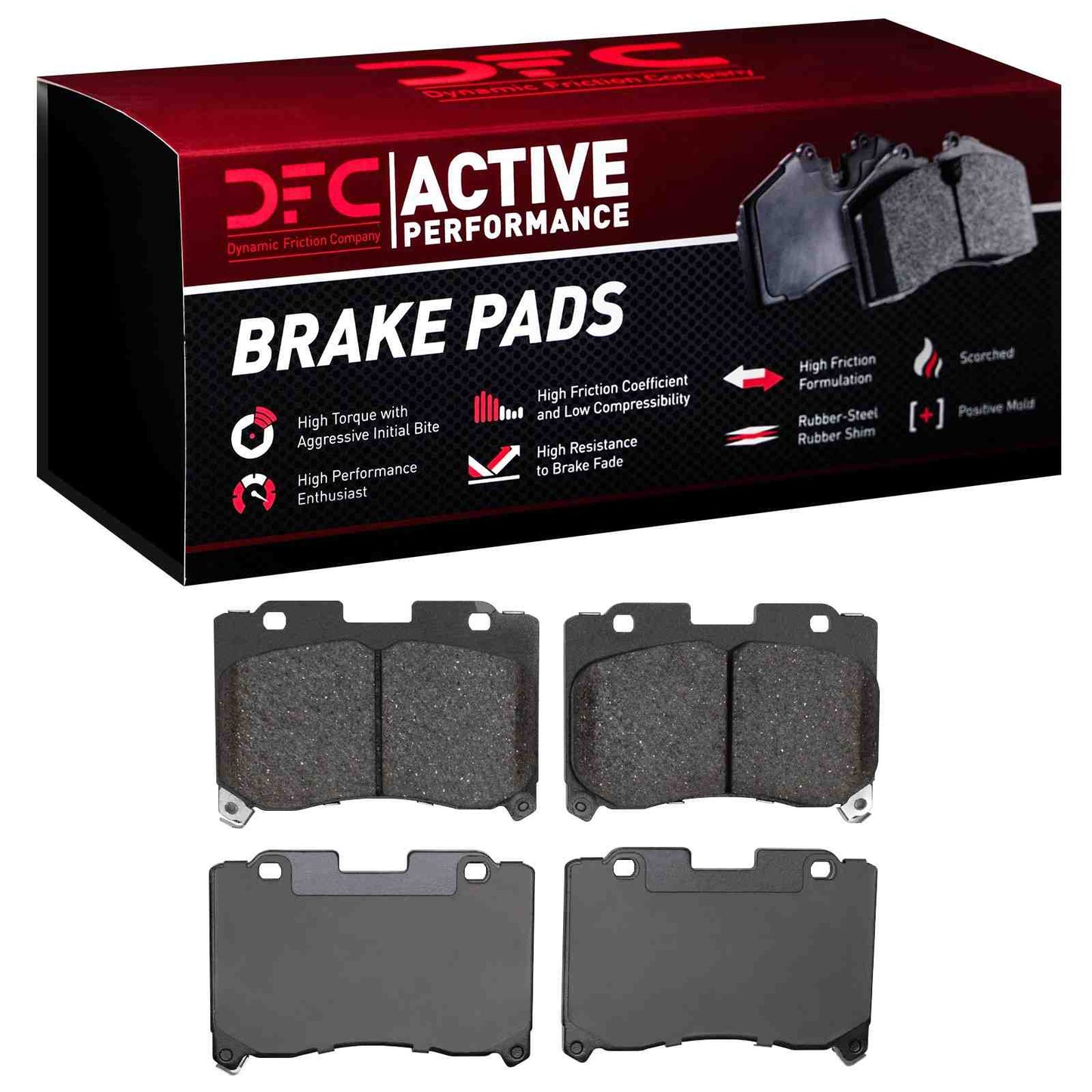 Dynamic Friction Company Disc Brake Pad Set 1115-0629-00