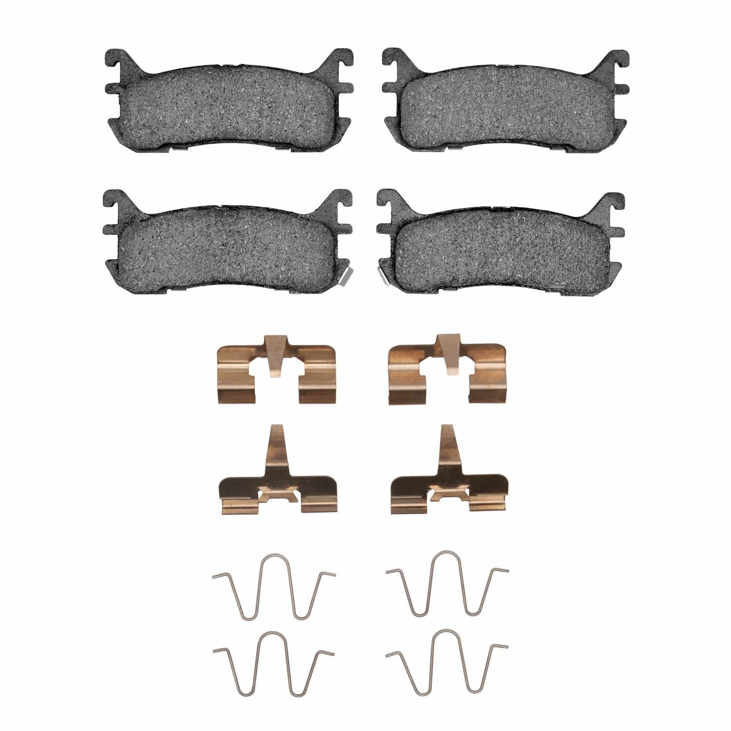 Dynamic Friction Company Disc Brake Pad Set 1115-0636-01