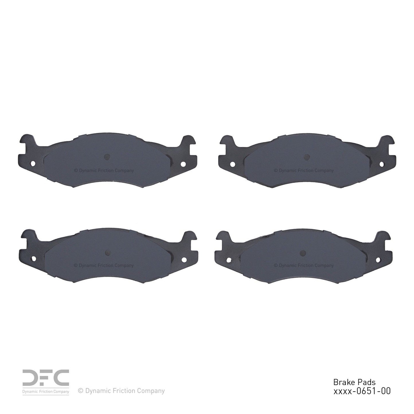 Dynamic Friction Company Disc Brake Pad Set 1115-0651-00