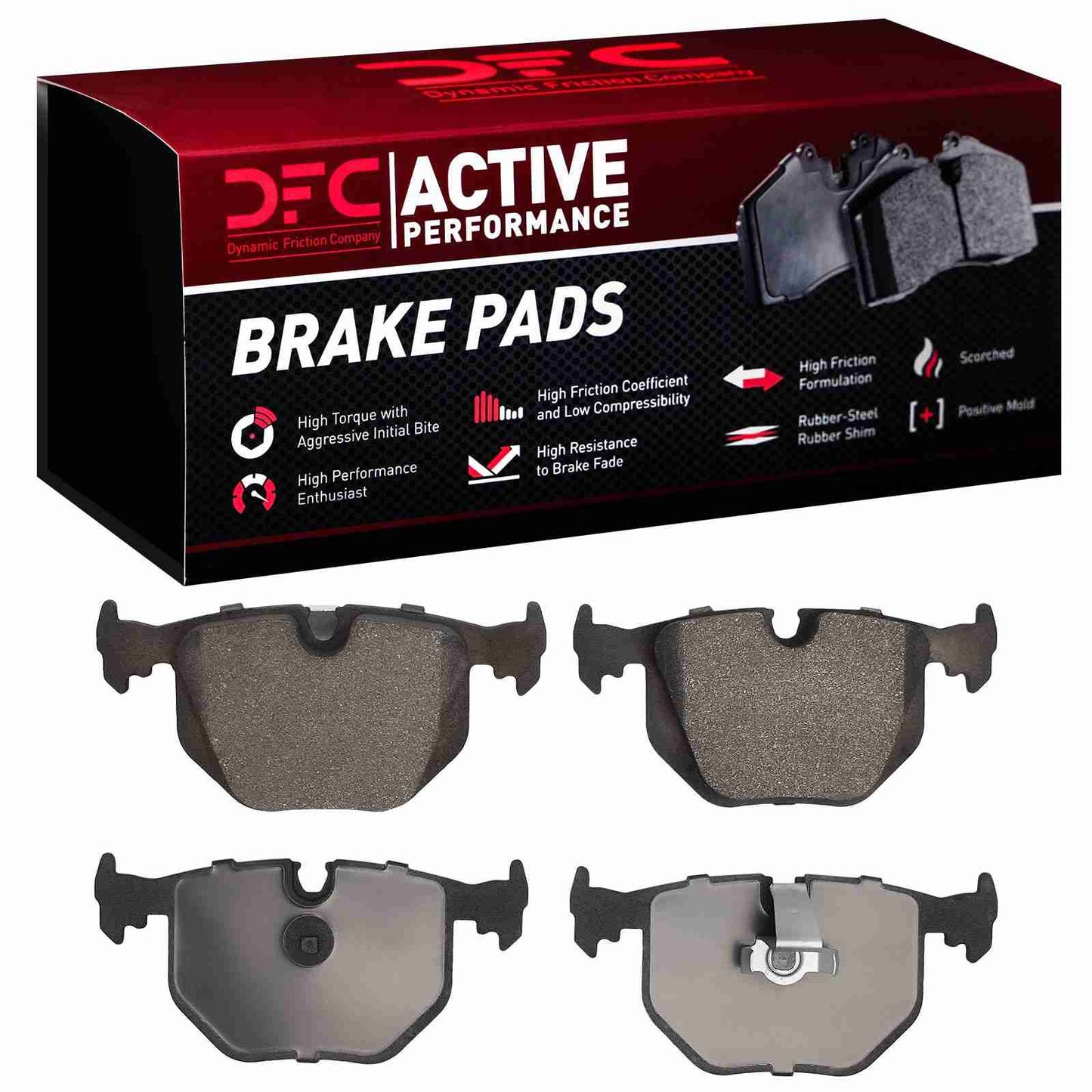 Dynamic Friction Company Disc Brake Pad Set 1115-0683-00