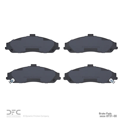 Dynamic Friction Company Disc Brake Pad Set 1115-0731-00
