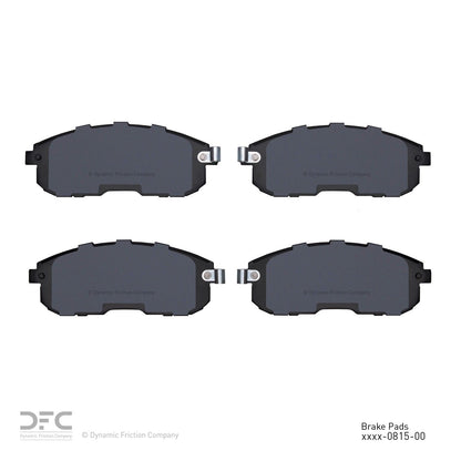 Dynamic Friction Company Disc Brake Pad Set 1115-0815-00