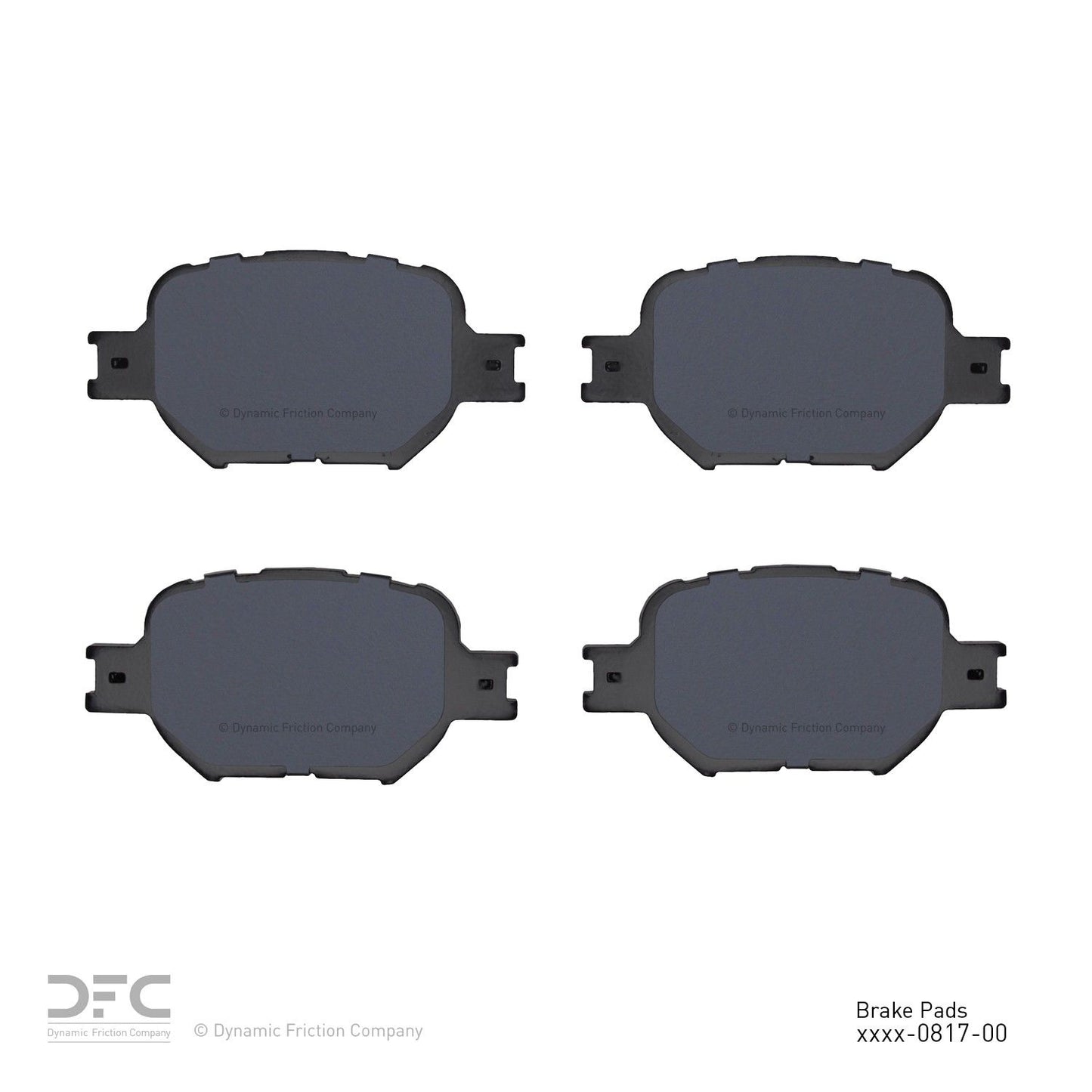 Dynamic Friction Company Disc Brake Pad Set 1115-0817-00