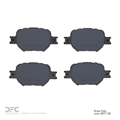 Dynamic Friction Company Disc Brake Pad Set 1115-0817-00