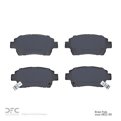 Dynamic Friction Company Disc Brake Pad Set 1115-0822-00