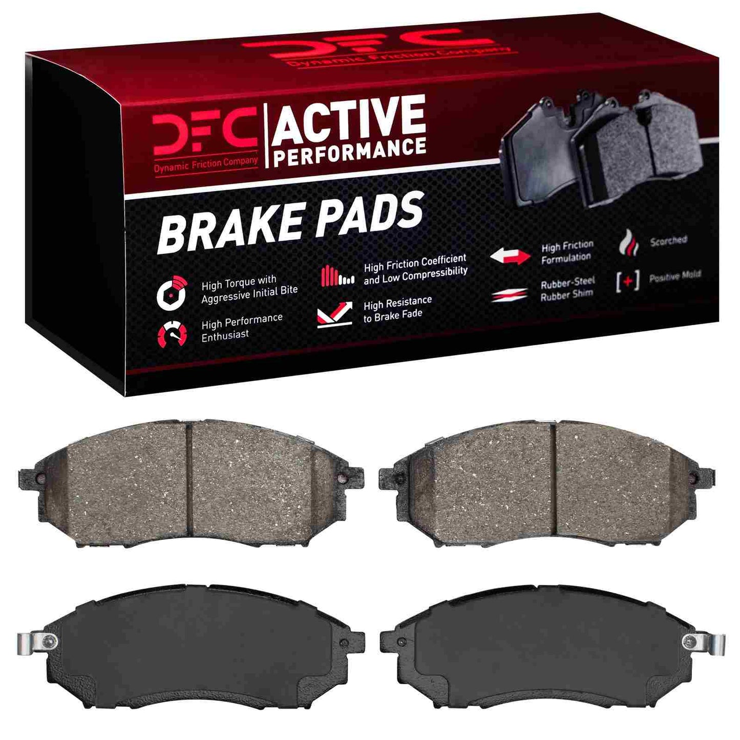 Dynamic Friction Company Disc Brake Pad Set 1115-0888-00
