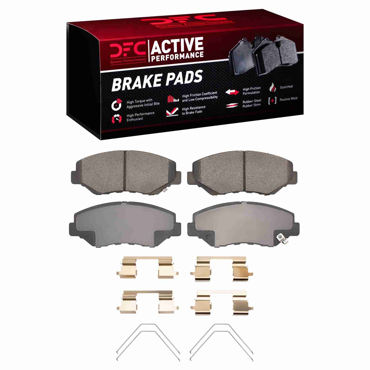 Dynamic Friction Company Disc Brake Pad Set 1115-0914-01