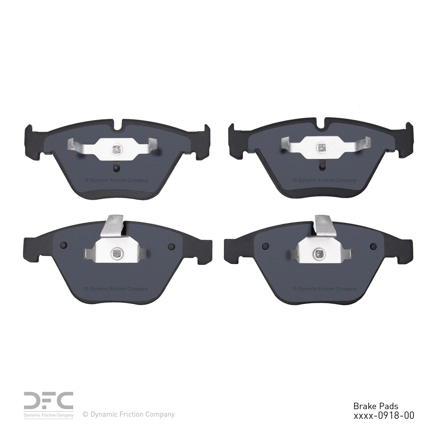 Dynamic Friction Company Disc Brake Pad Set 1115-0918-00