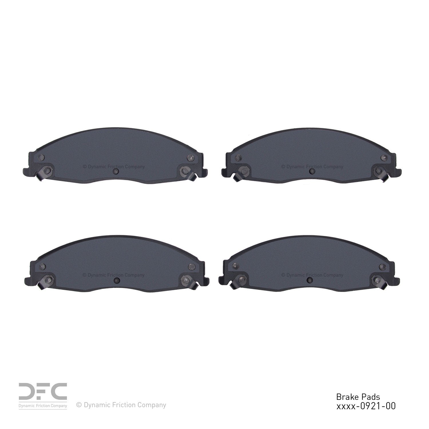 Dynamic Friction Company Disc Brake Pad Set 1115-0921-00