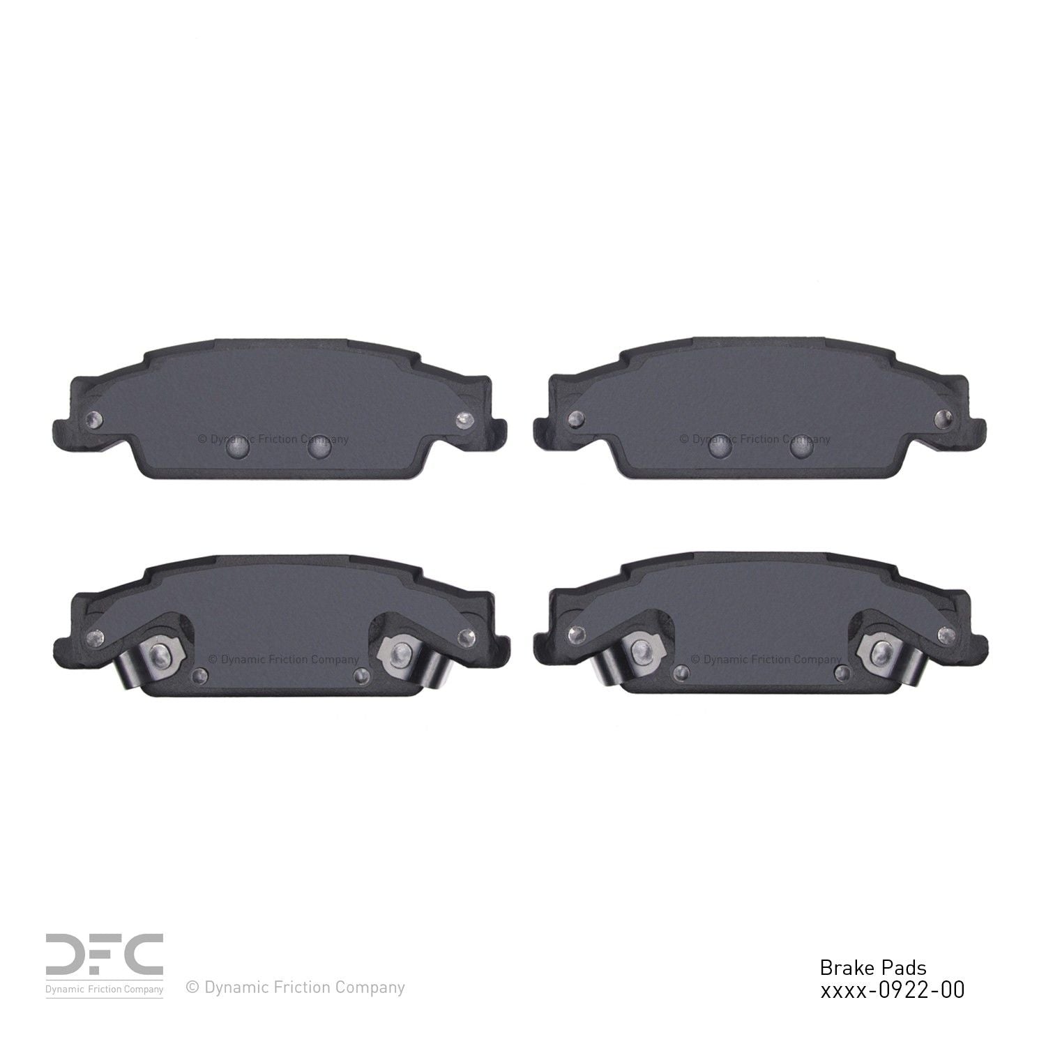 Dynamic Friction Company Disc Brake Pad Set 1115-0922-00