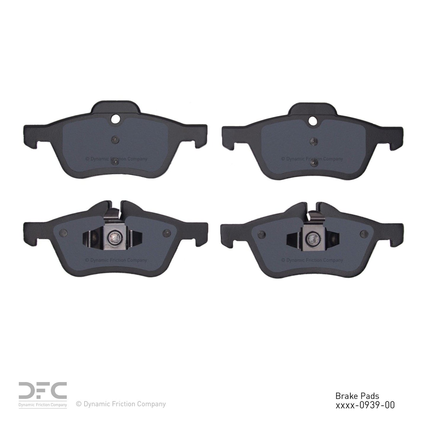 Dynamic Friction Company Disc Brake Pad Set 1115-0939-00