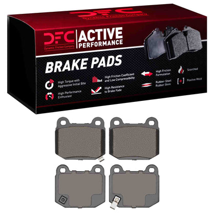 Dynamic Friction Company Disc Brake Pad Set 1115-0961-00