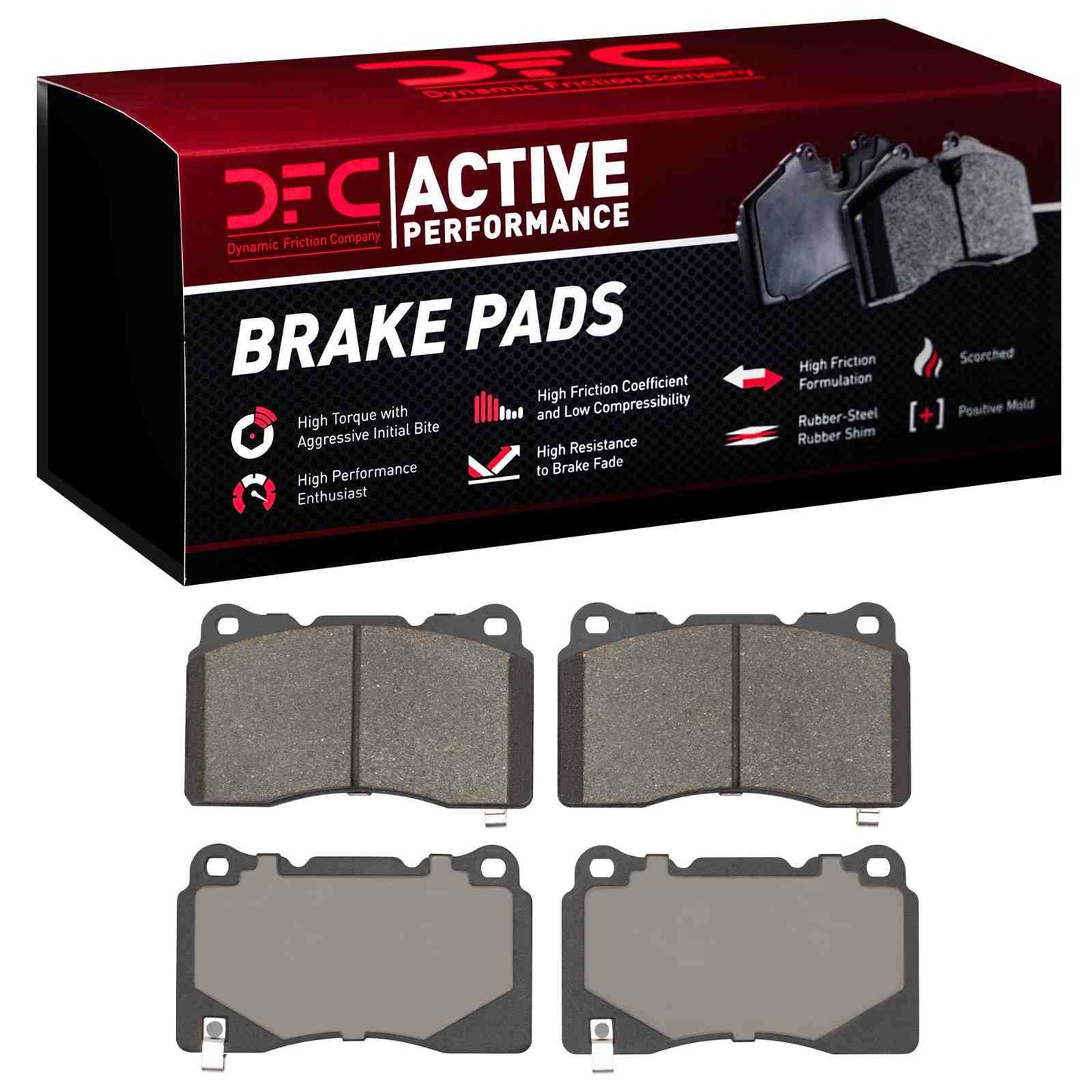 Dynamic Friction Company Disc Brake Pad Set 1115-1001-00