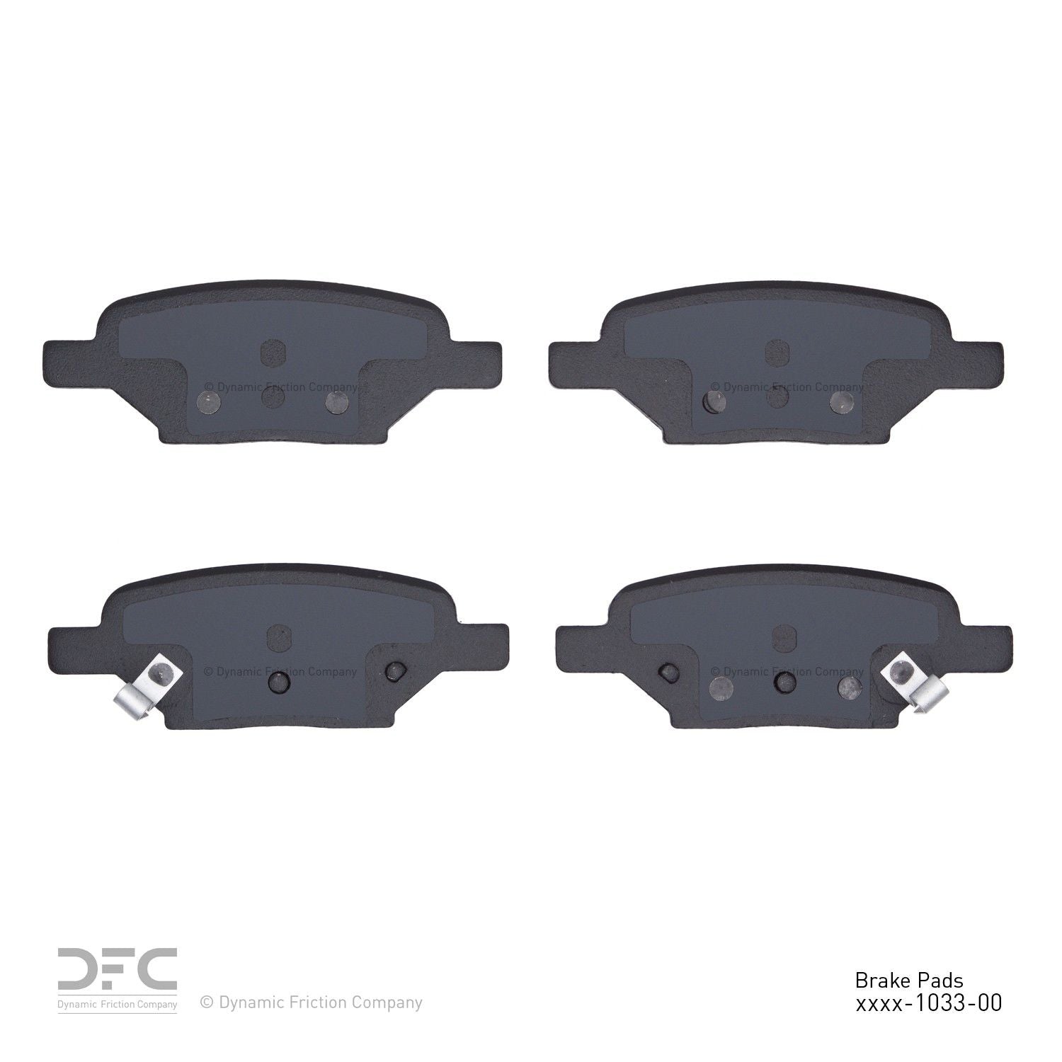 Dynamic Friction Company Disc Brake Pad Set 1115-1033-00