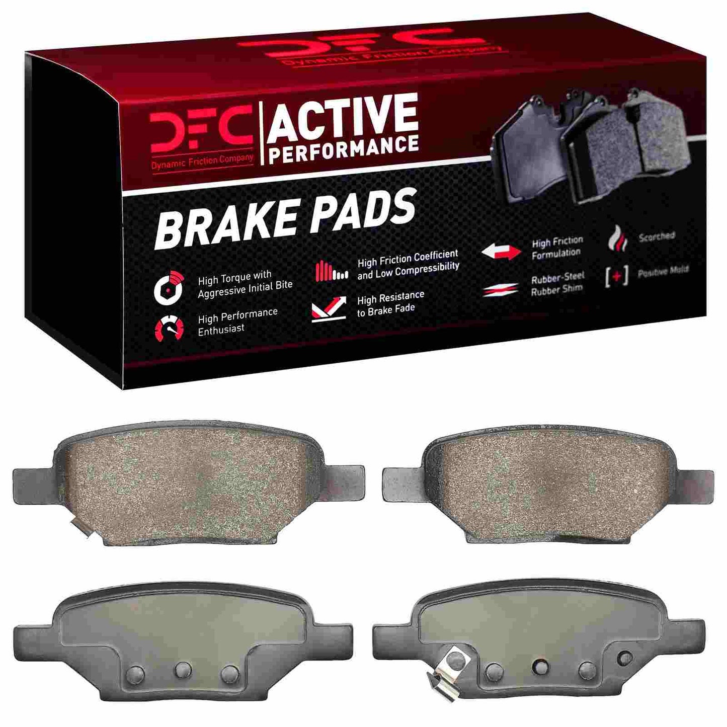 Dynamic Friction Company Disc Brake Pad Set 1115-1033-00