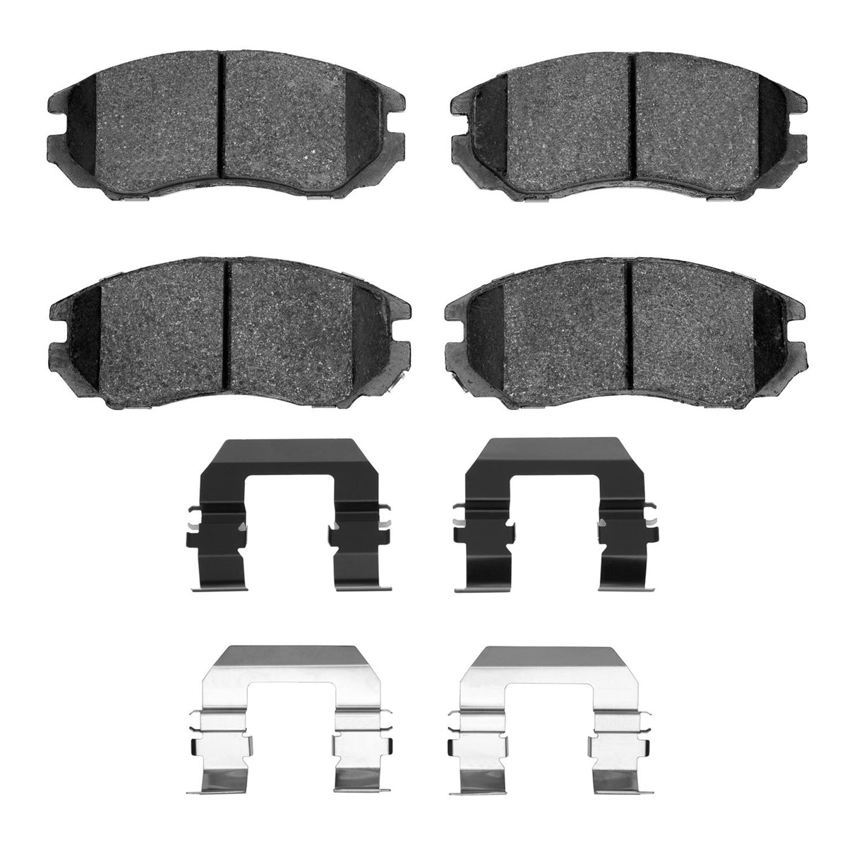 DFC 04-08 Hyundai Tiburon Front Active Performance Pads and Hardware Kit 1115-1104-01
