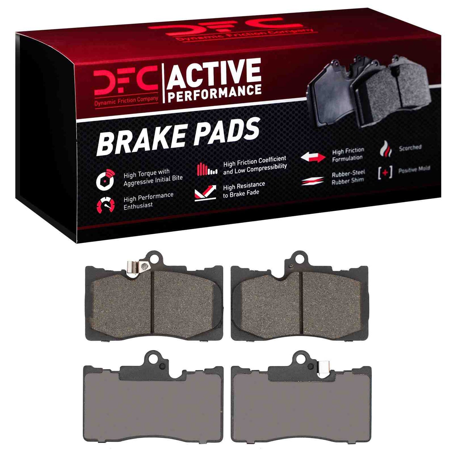 Dynamic Friction Company Disc Brake Pad Set 1115-1118-00
