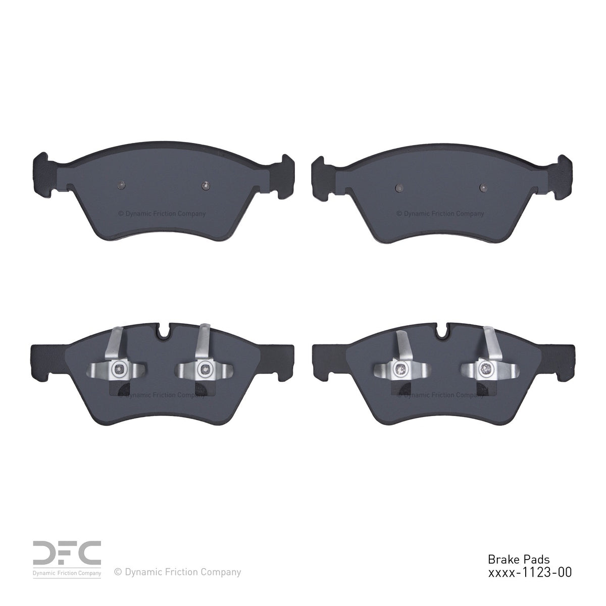 Dynamic Friction Company Disc Brake Pad Set 1115-1123-00