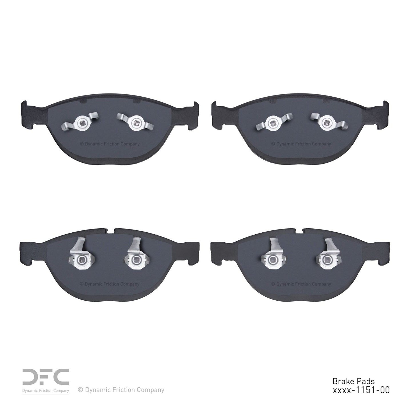 Dynamic Friction Company Disc Brake Pad Set 1115-1151-00