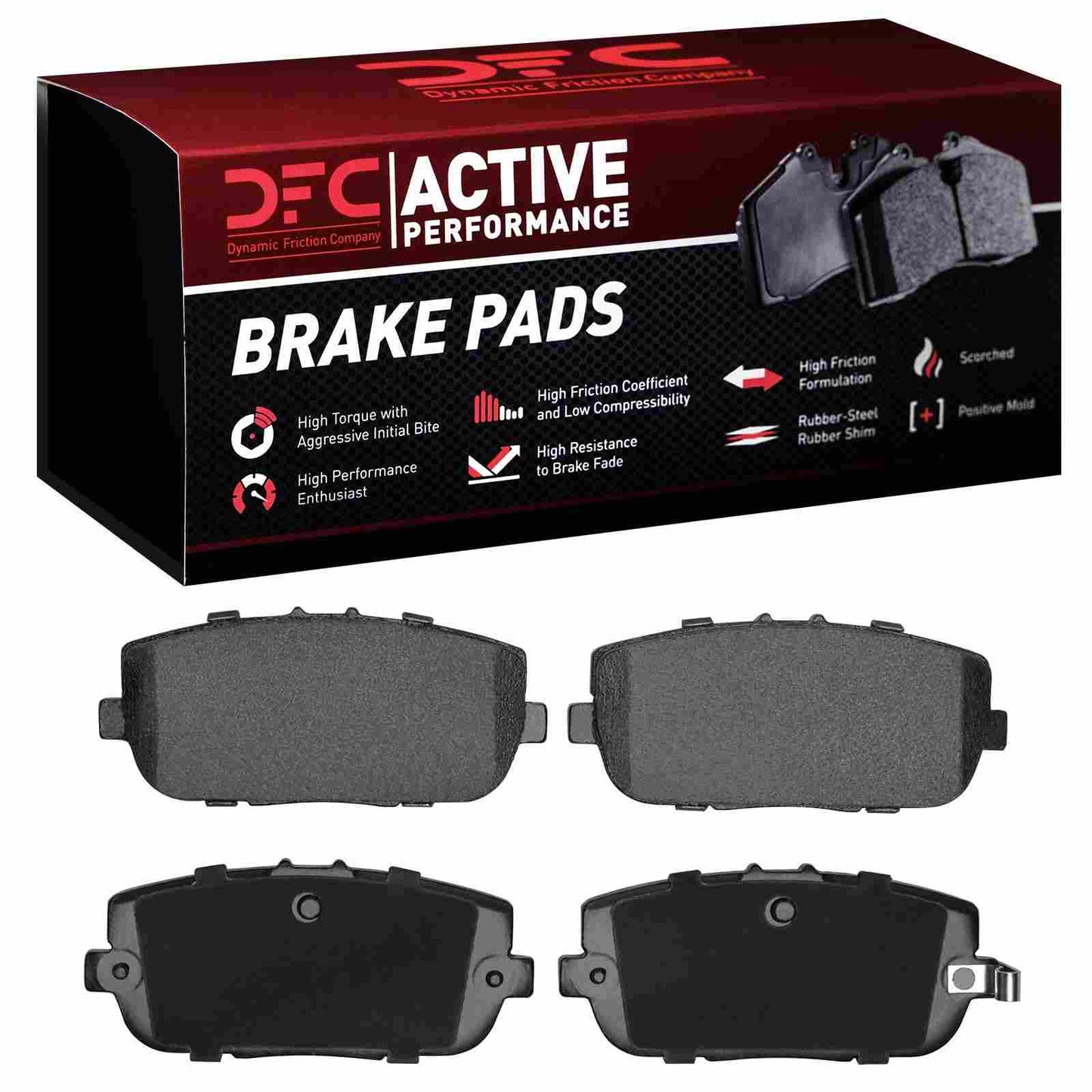 Dynamic Friction Company Disc Brake Pad Set 1115-1180-00