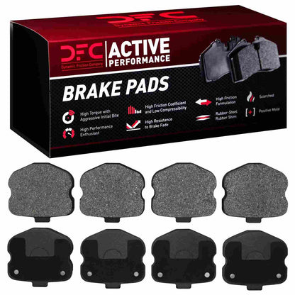 Dynamic Friction Company Disc Brake Pad Set 1115-1185-10