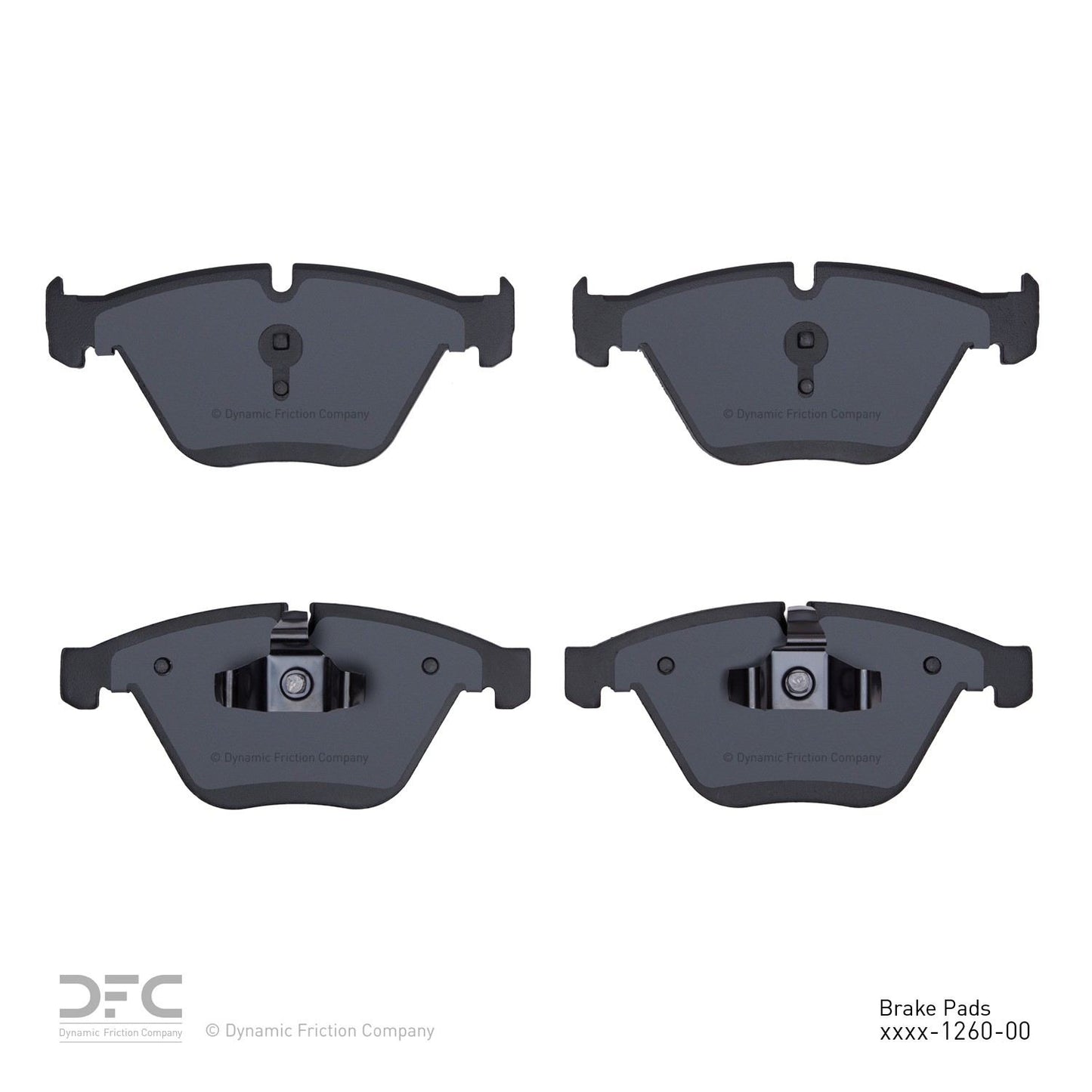 Dynamic Friction Company Disc Brake Pad Set 1115-1260-00