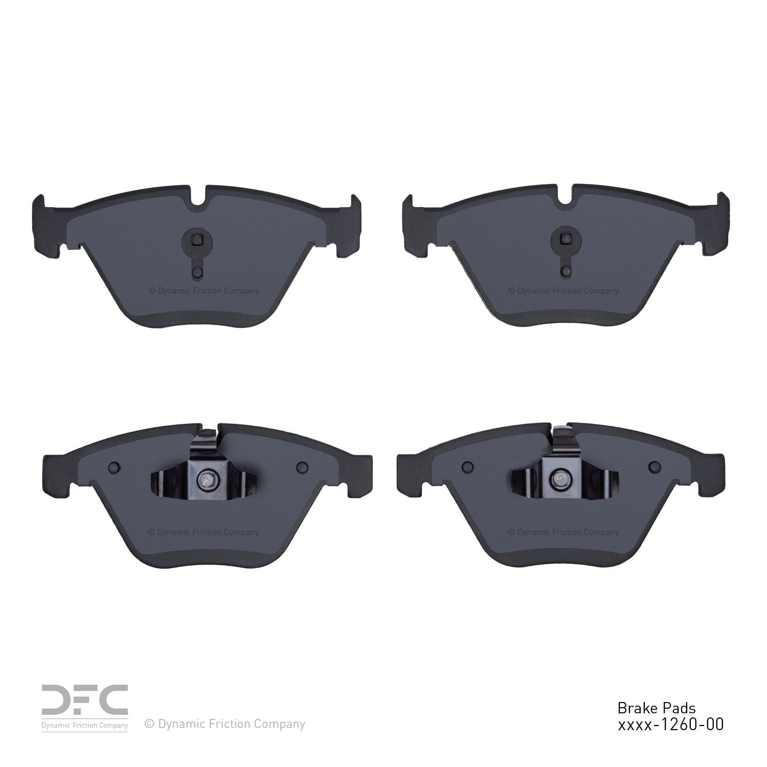 Dynamic Friction Company Disc Brake Pad Set 1115-1260-00