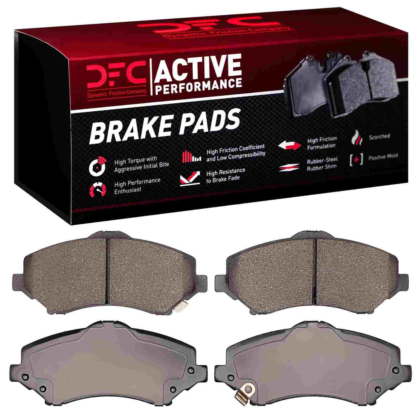Dynamic Friction Company Disc Brake Pad Set 1115-1273-00