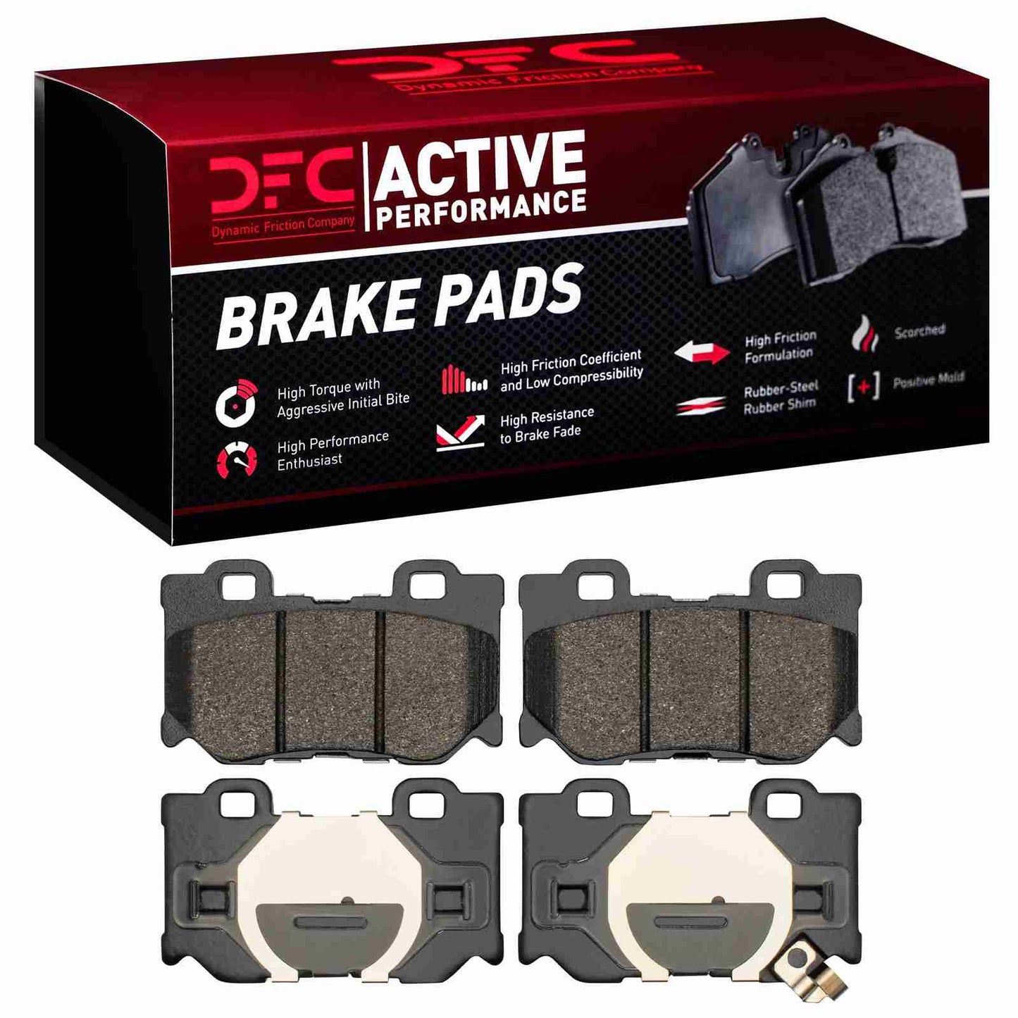 Dynamic Friction Company Disc Brake Pad Set 1115-1347-00