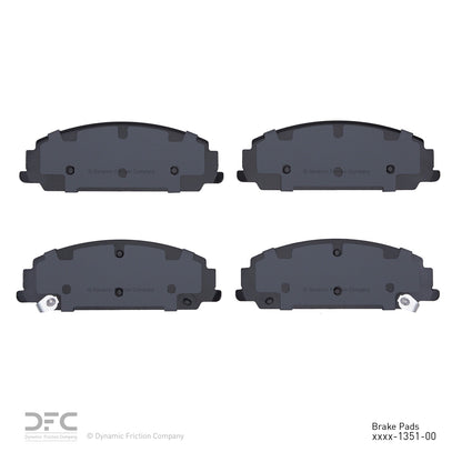 DFC 08-09 Pontiac G8 Front Active Performance Pads - Low Metallic 1115-1351-00