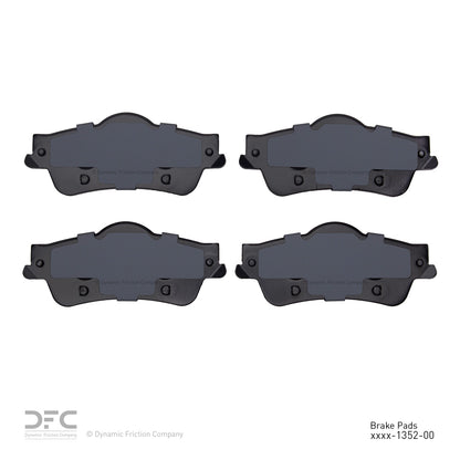 DFC 08-17 Chevrolet Caprice Rear Active Performance Pads - Low Metallic 1115-1352-00