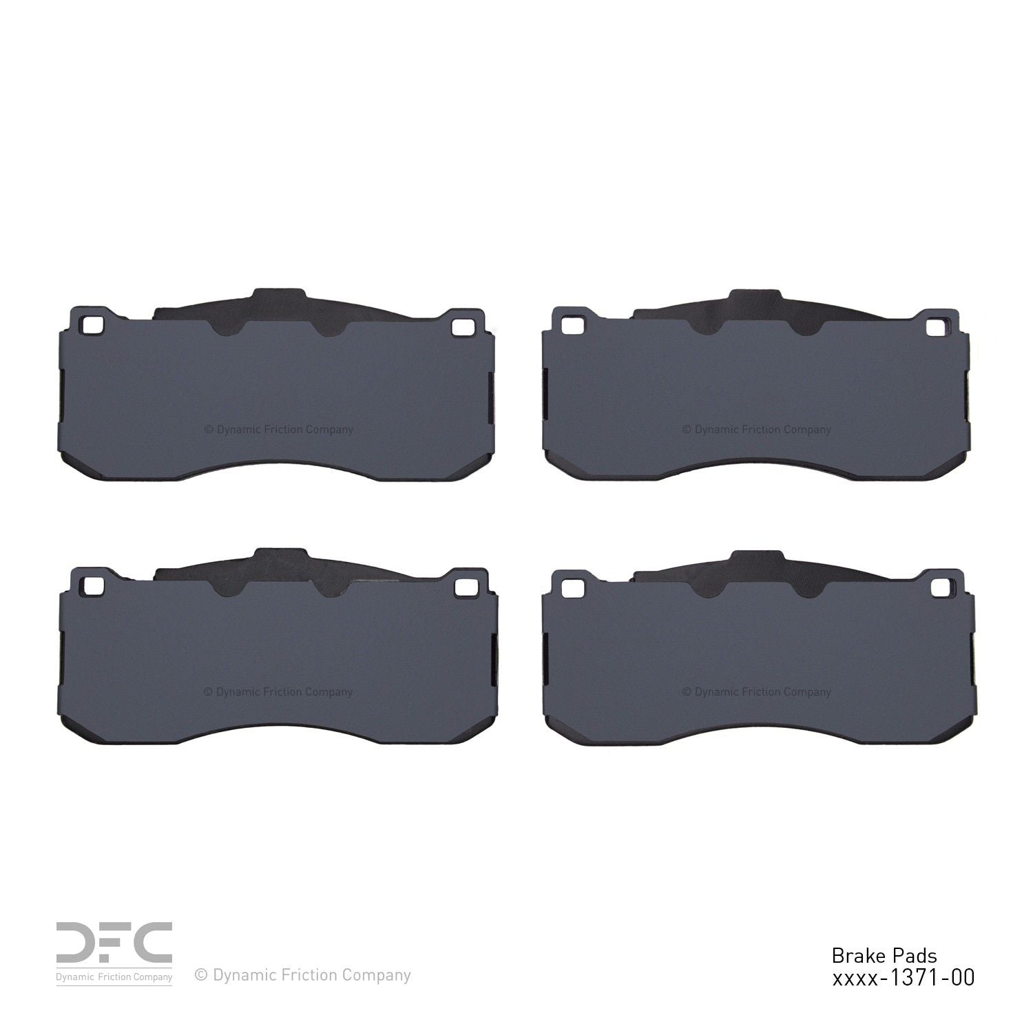 Dynamic Friction Company Disc Brake Pad Set 1115-1371-00