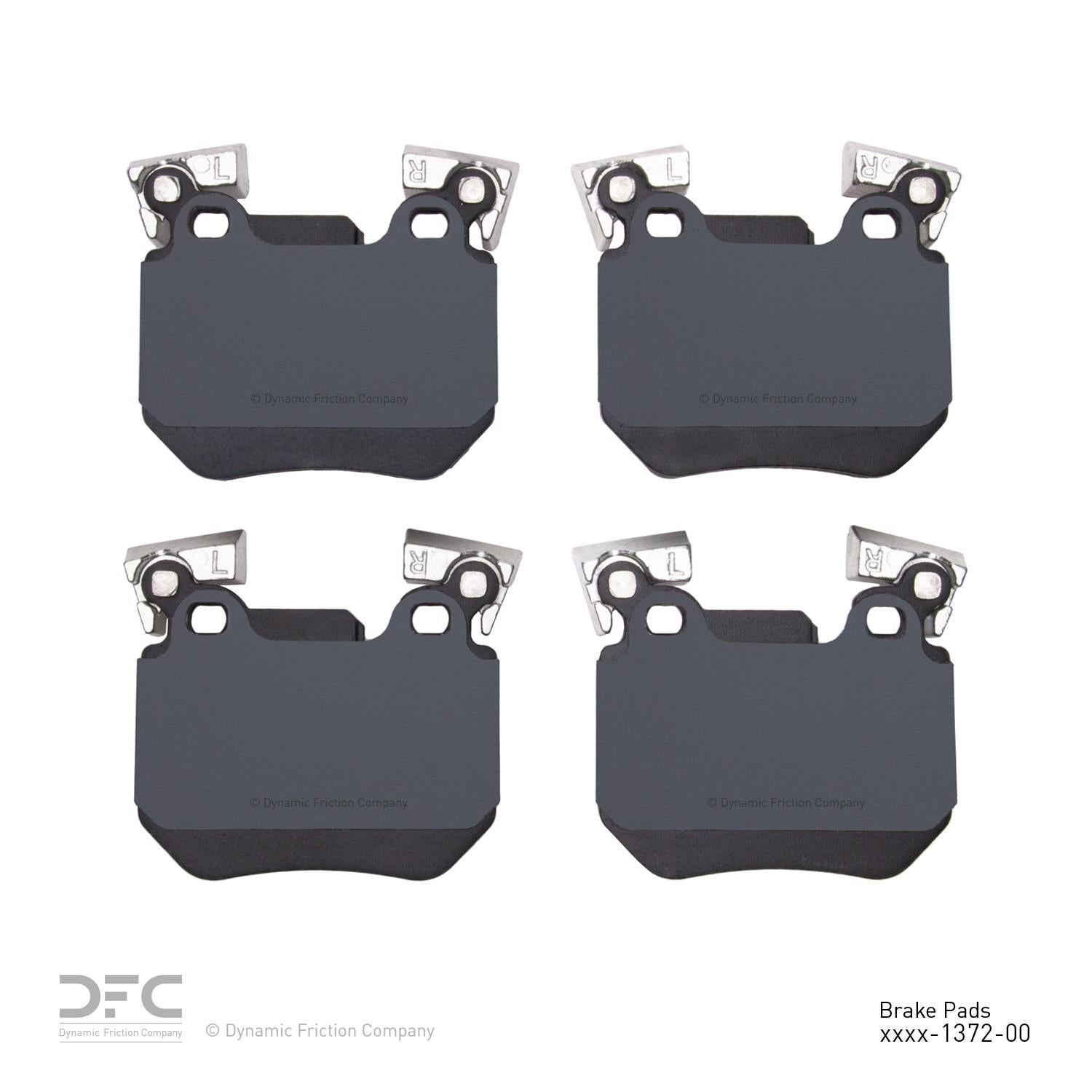 Dynamic Friction Company Disc Brake Pad Set 1115-1372-00