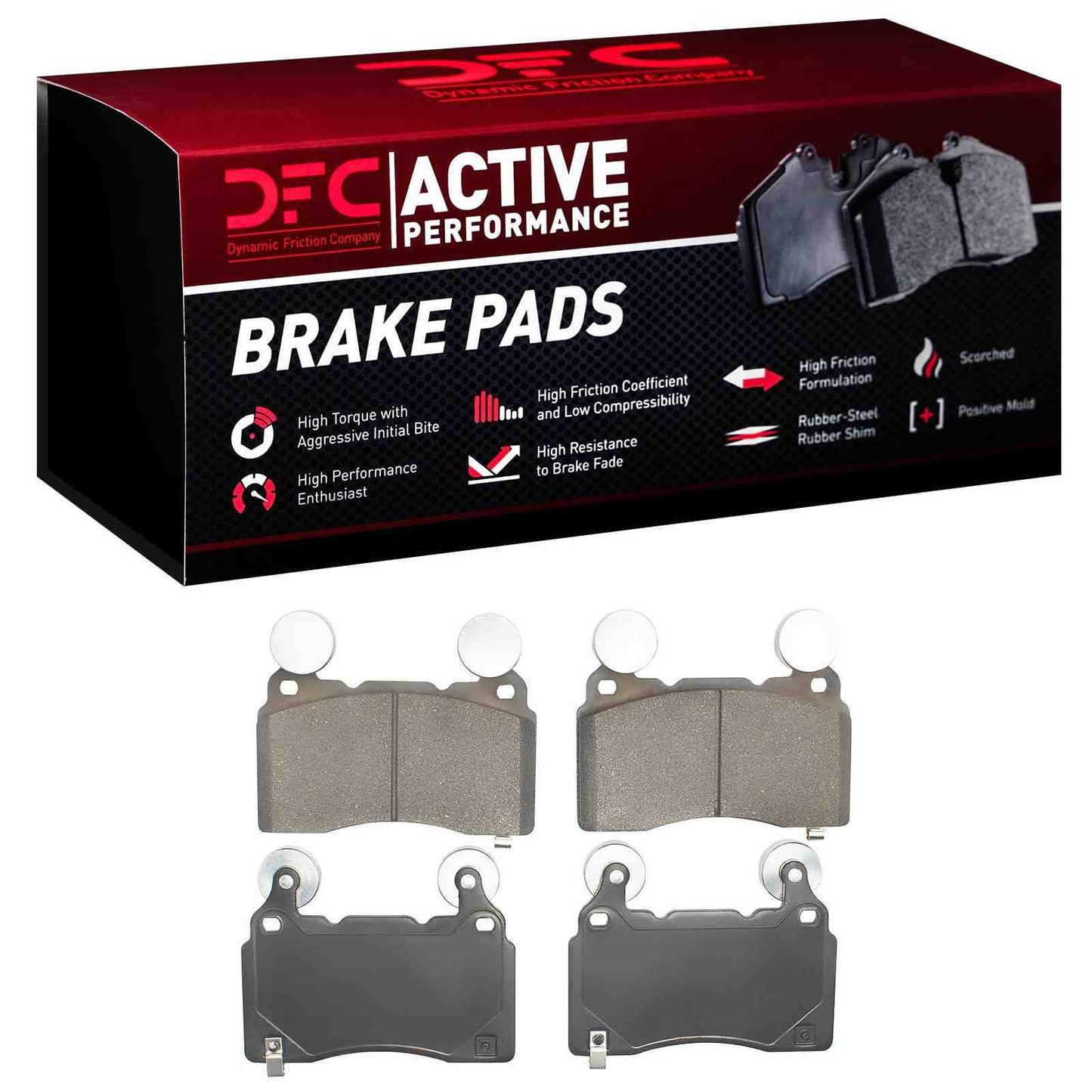 Dynamic Friction Company Disc Brake Pad Set 1115-1474-00