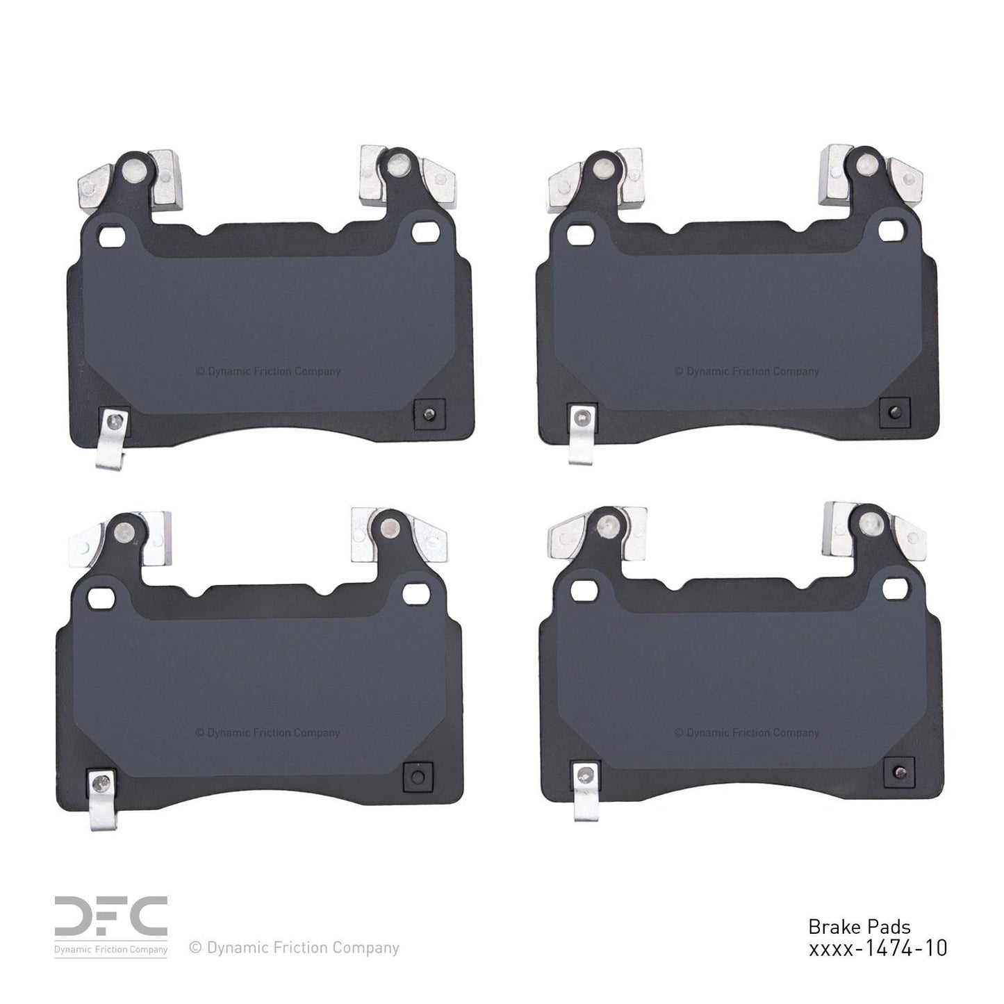 Dynamic Friction Company Disc Brake Pad Set 1115-1474-10