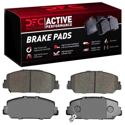 Dynamic Friction Company Disc Brake Pad Set 1115-1697-00