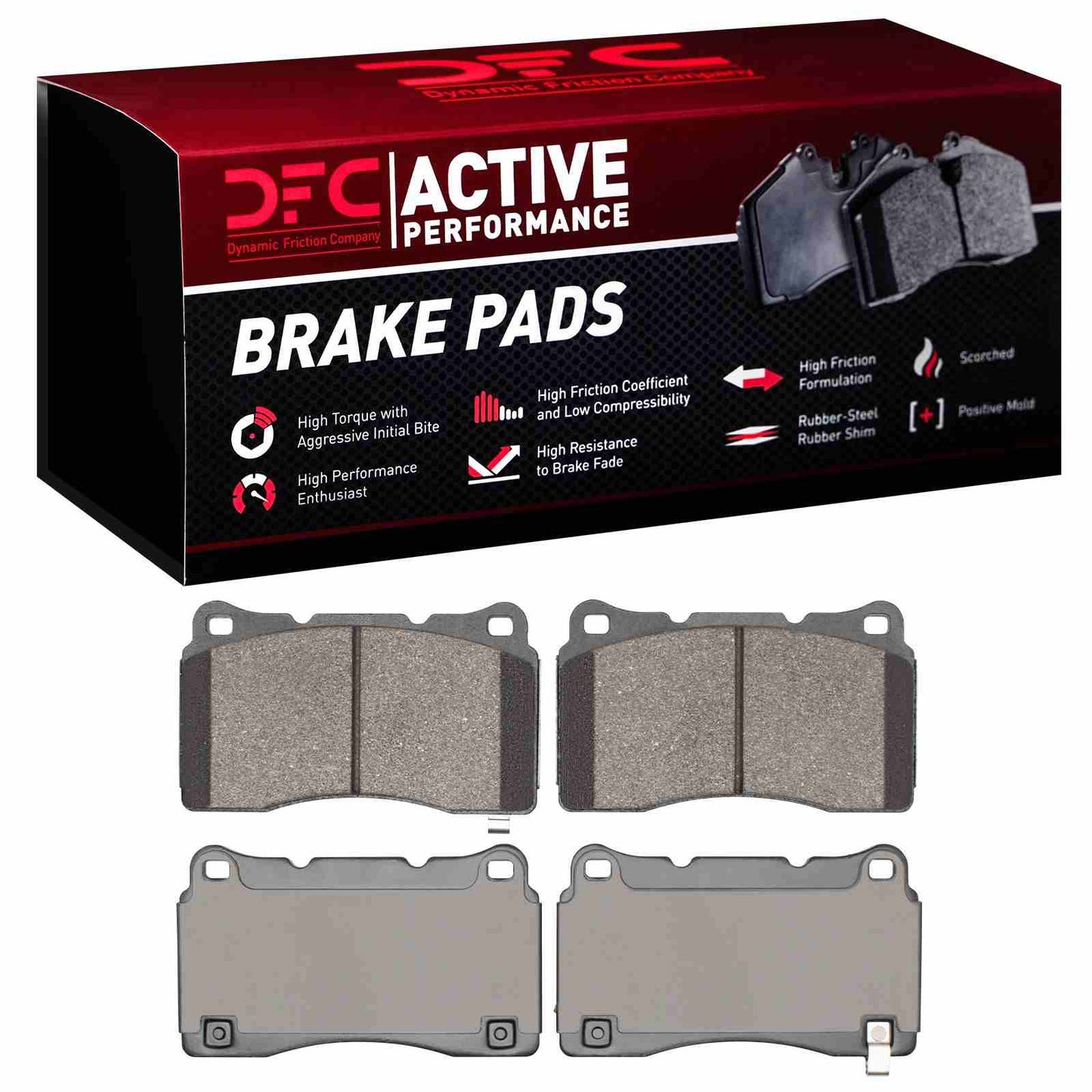 Dynamic Friction Company Disc Brake Pad Set 1115-1743-00