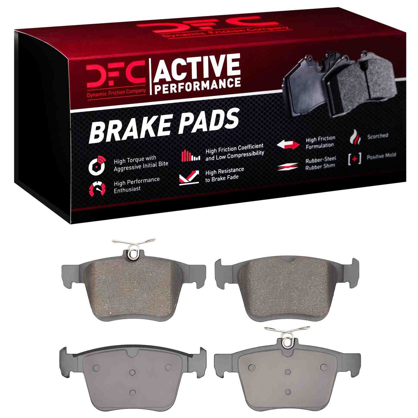 Dynamic Friction Company Disc Brake Pad Set 1115-1761-00