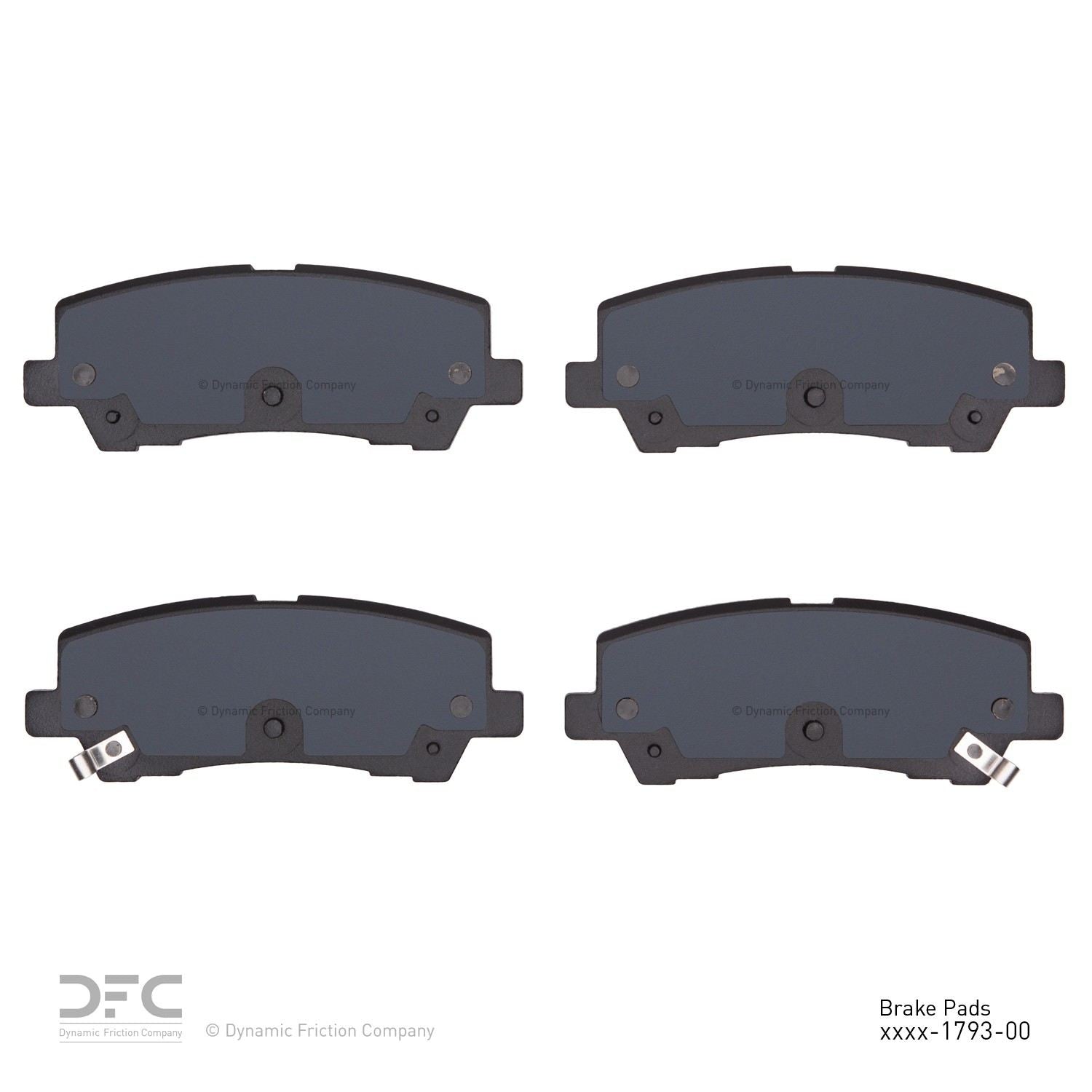 Dynamic Friction Company Disc Brake Pad Set 1115-1793-00