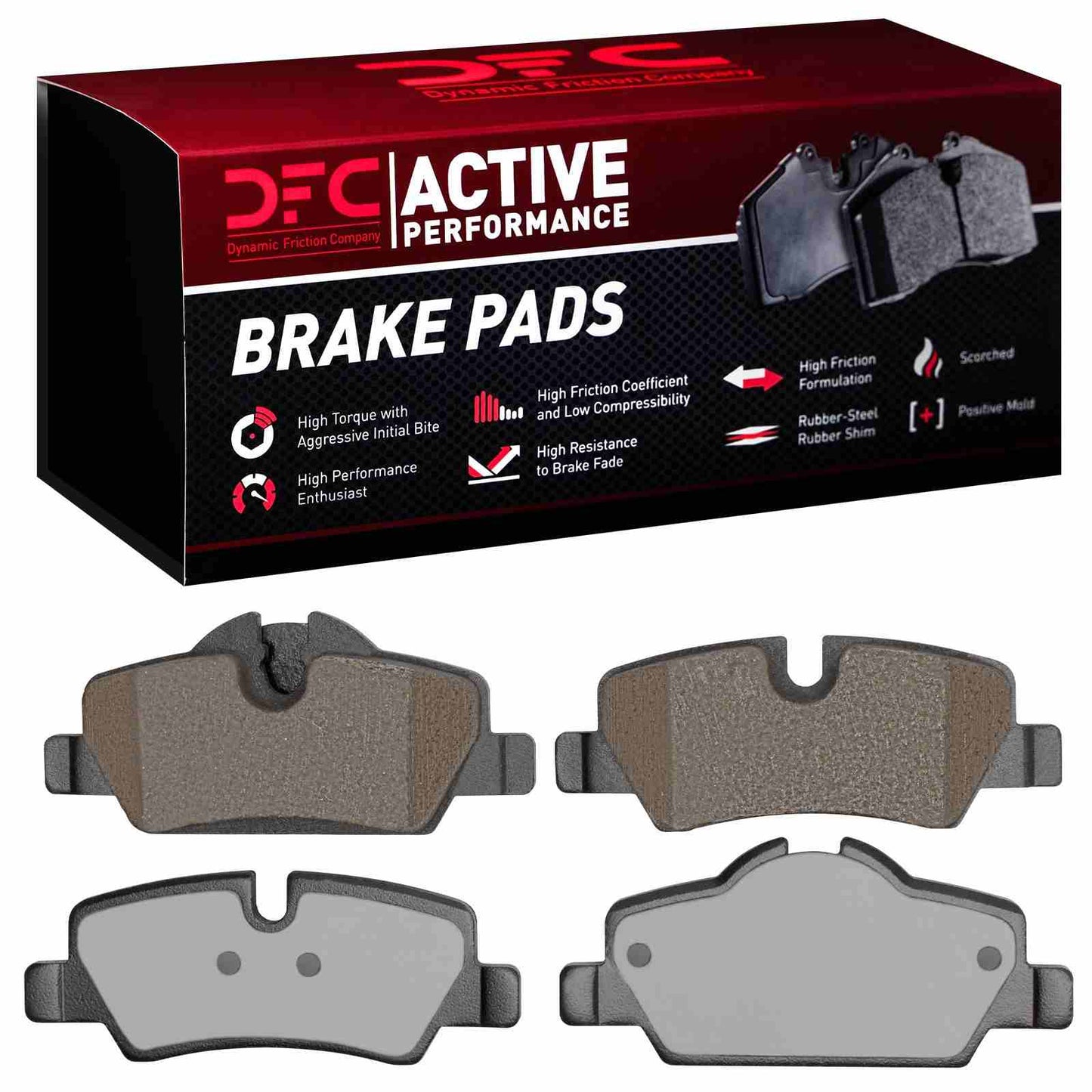 Dynamic Friction Company Disc Brake Pad Set 1115-1800-00