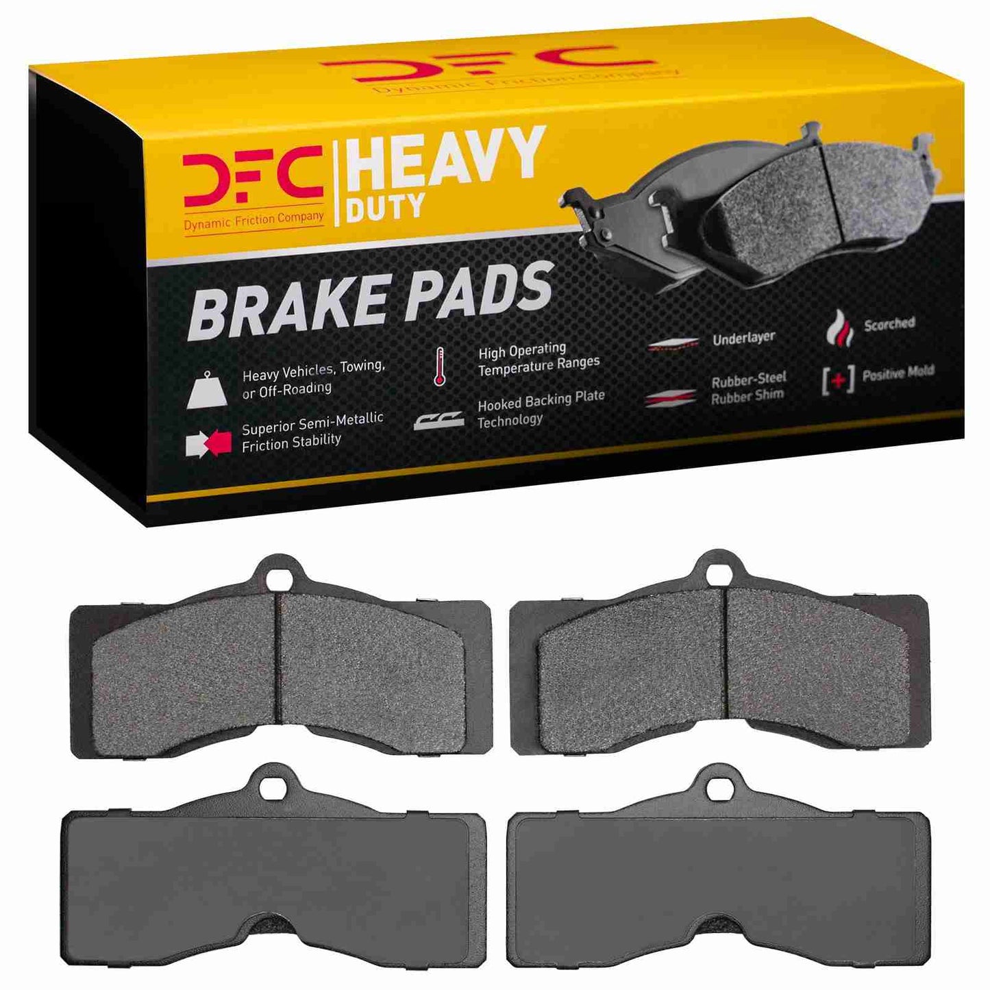 Dynamic Friction Company Disc Brake Pad Set 1214-0008-00