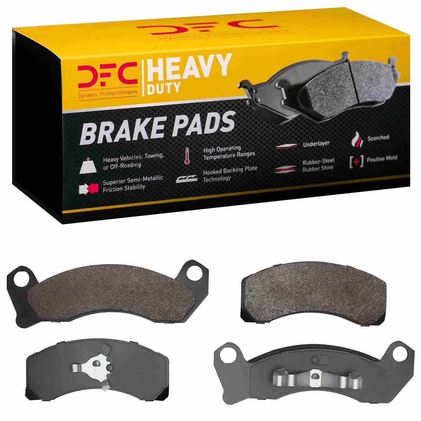 Dynamic Friction Company Disc Brake Pad Set 1214-0200-00