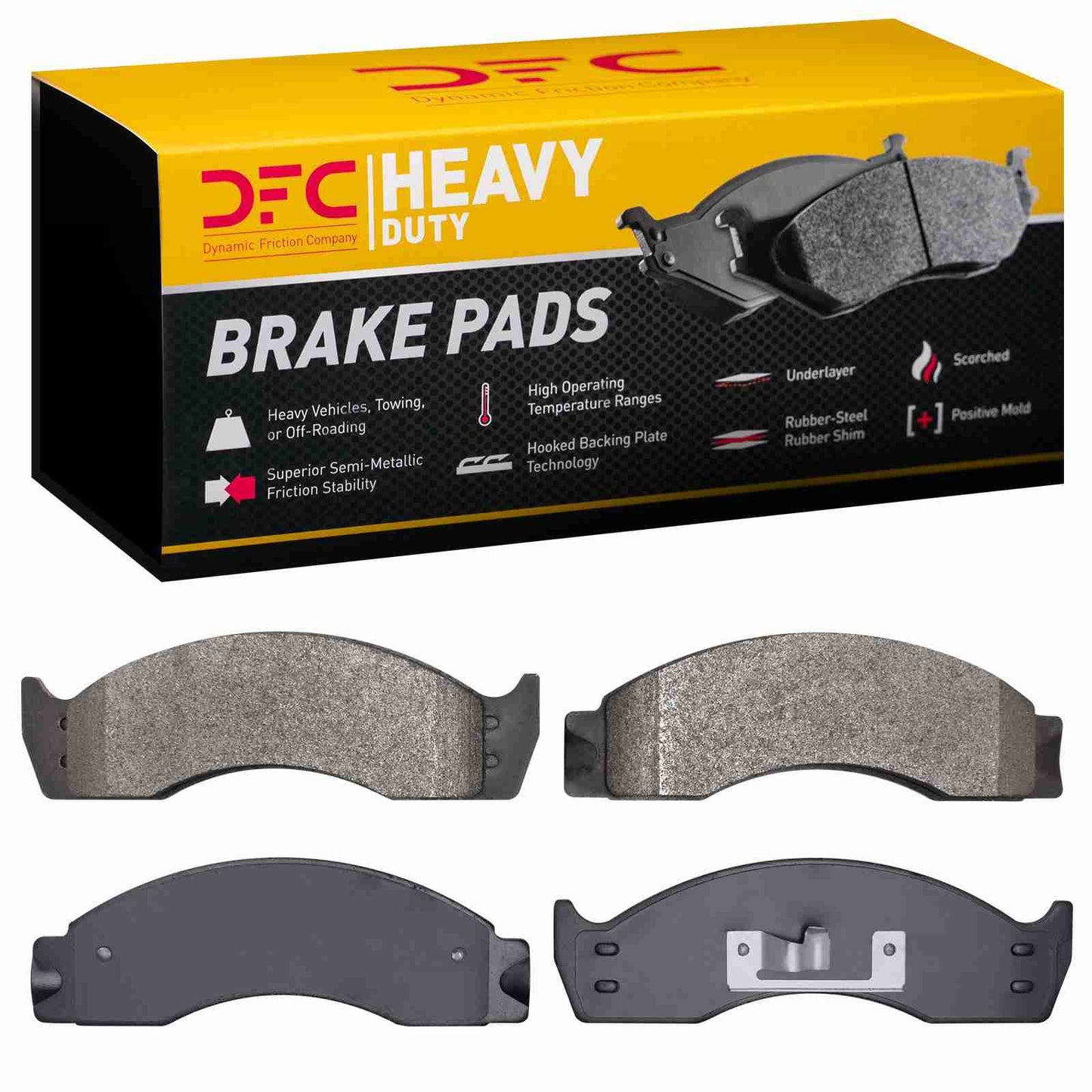 Dynamic Friction Company Disc Brake Pad Set 1214-0411-00