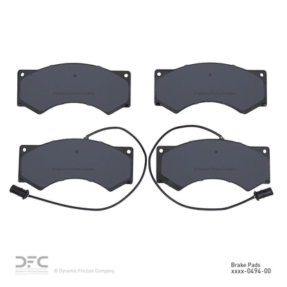 Dynamic Friction Company Disc Brake Pad Set 1214-0494-00
