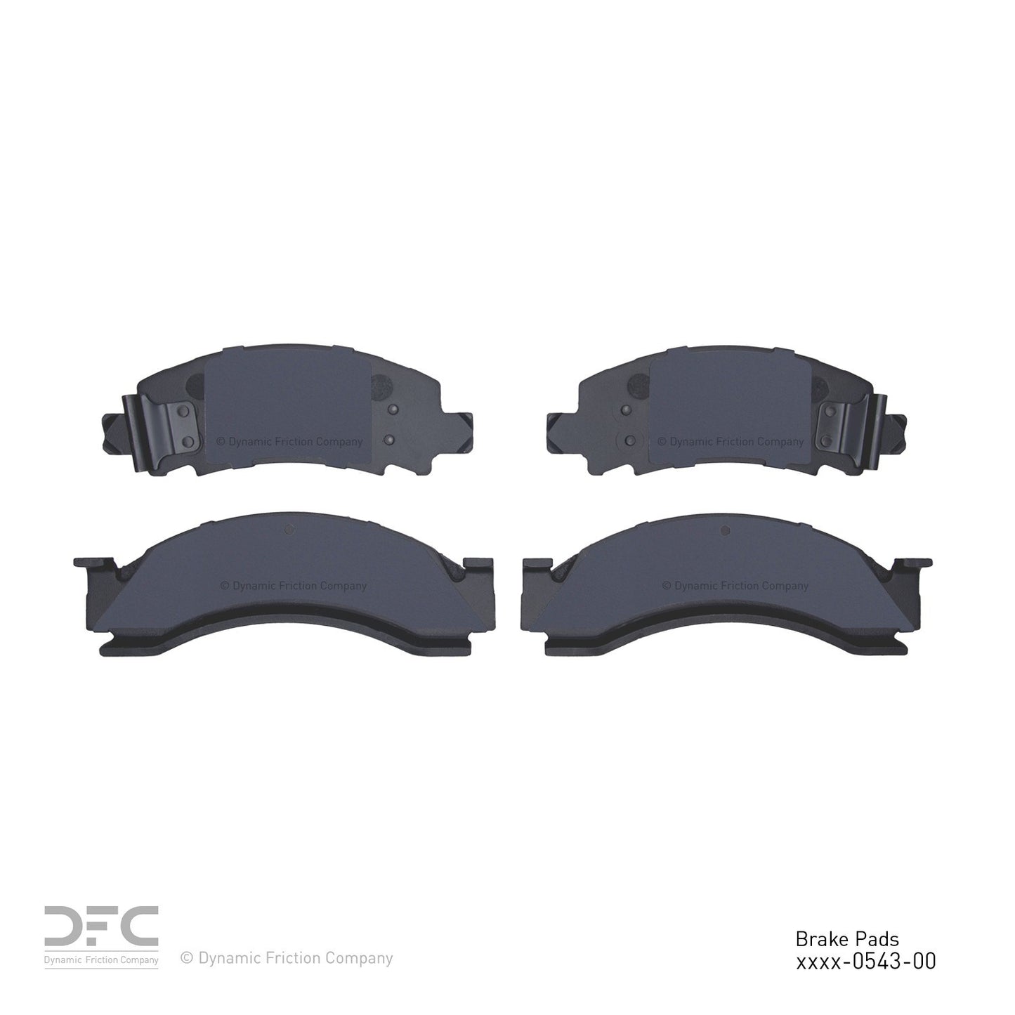 Dynamic Friction Company Disc Brake Pad Set 1214-0543-00